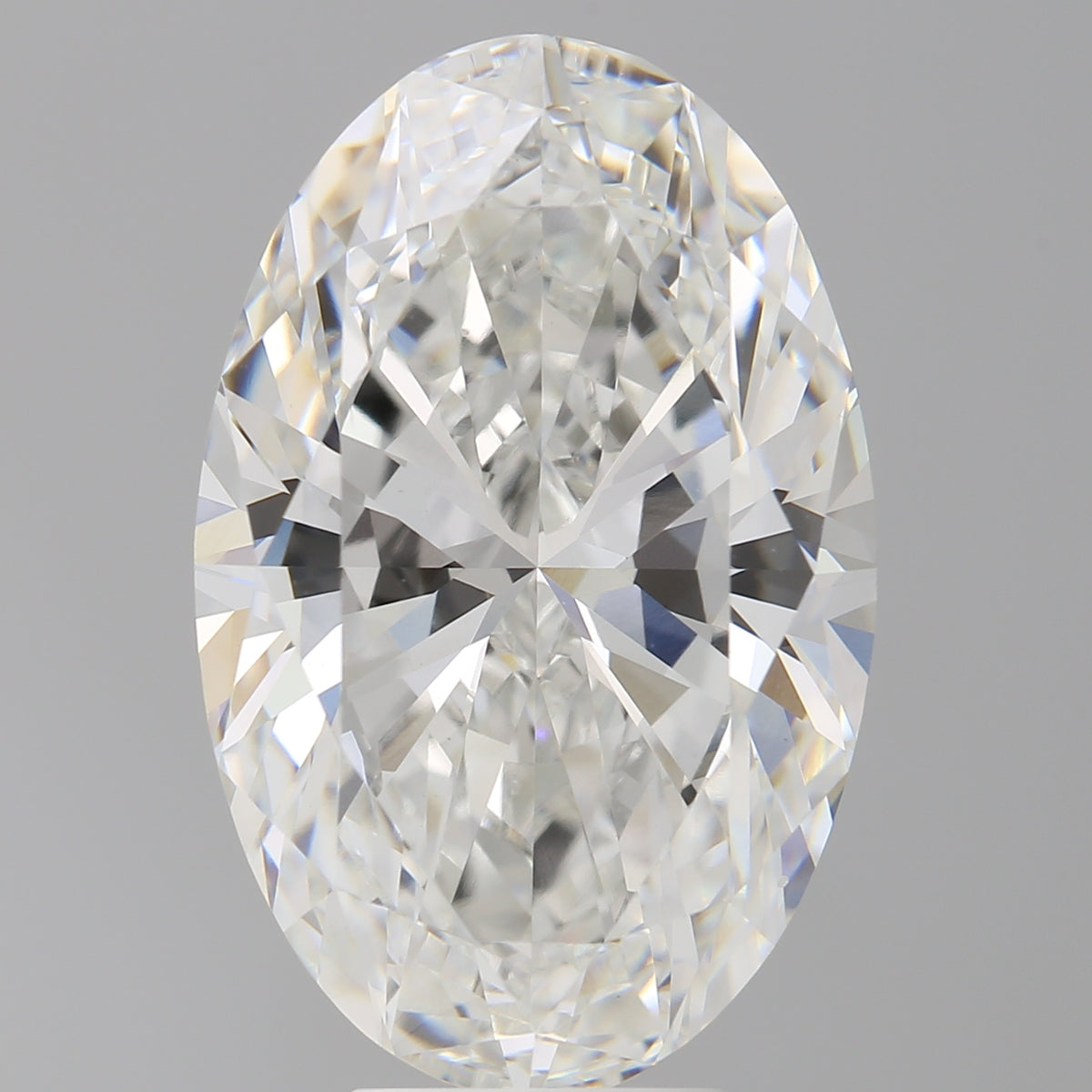8.02 Carat Oval Shaped, Ideal Cut, F Color, VVS2 Clarity, IGI Certified Lab Grown Diamond