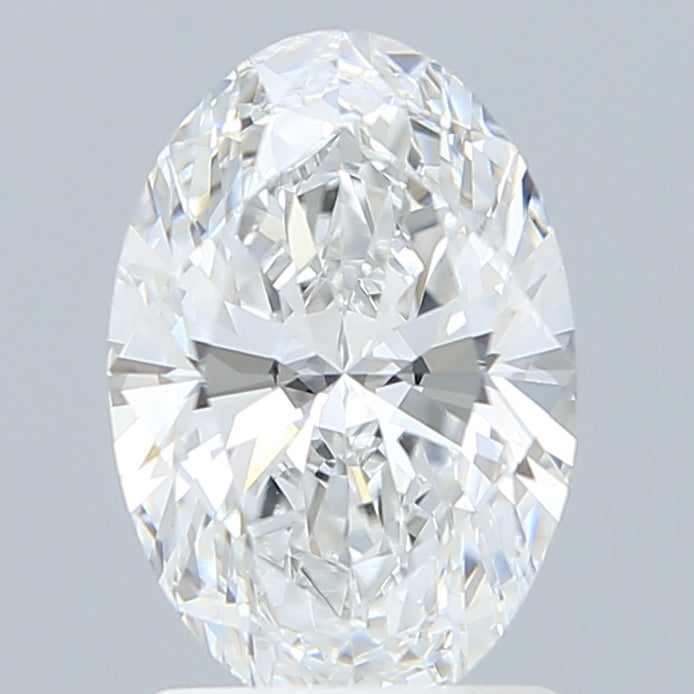 1.79 Carat Oval Shaped, Ideal Cut, D Color, VVS2 Clarity, IGI Certified Lab Grown Diamond