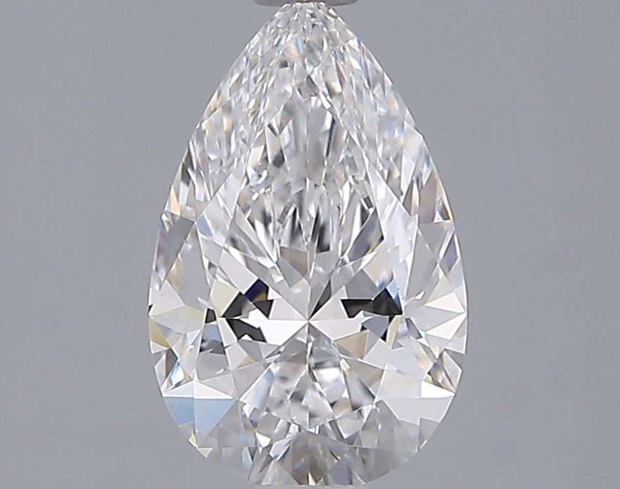 1.56 Carat Pear Shaped, Ideal Cut, D Color, VVS1 Clarity, IGI Certified Lab Grown Diamond