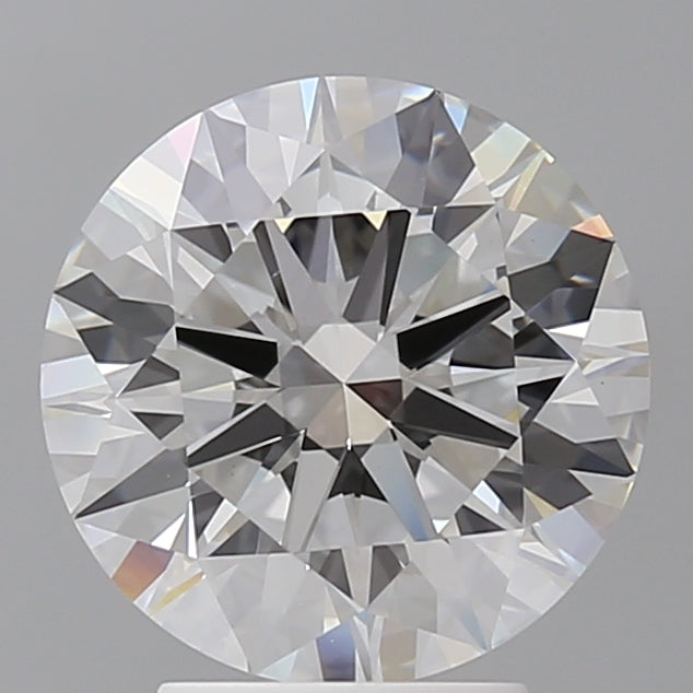 3.54 Carat Round Shaped, Ideal Cut, E Color, VVS2 Clarity, IGI Certified Lab Grown Diamond