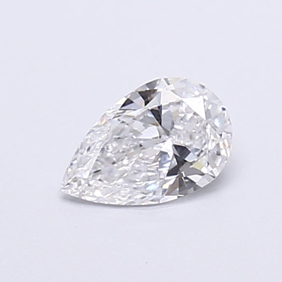 0.41 Carat Pear Shaped, Very Good Cut, D Color, VVS2 Clarity, IGI Certified Lab Grown Diamond