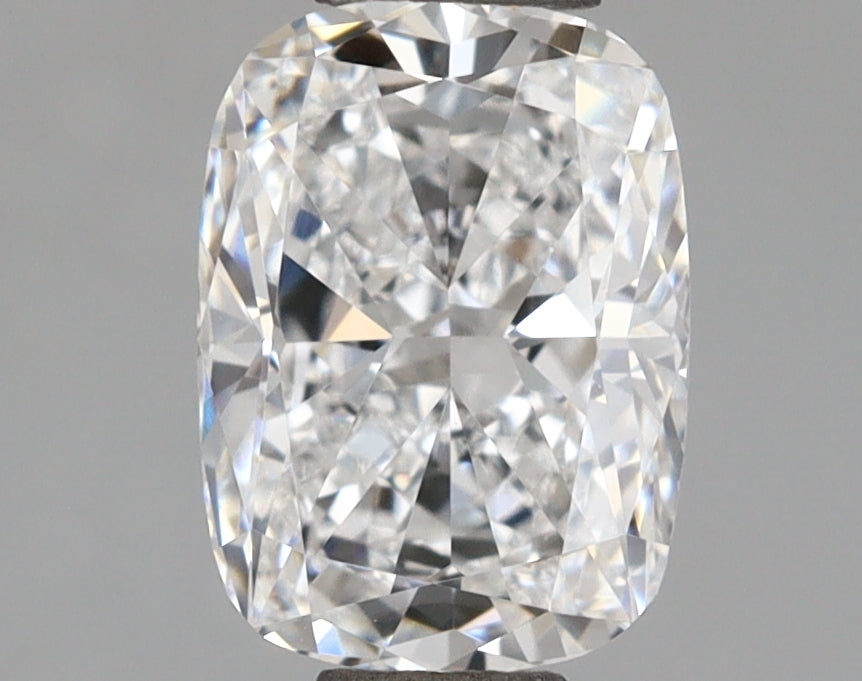1.14 Carat Cushion Shaped, Ideal Cut, D Color, VVS2 Clarity, IGI Certified Lab Grown Diamond