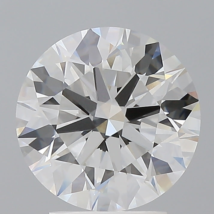3.10 Carat Round Shaped, Ideal Cut, E Color, VVS2 Clarity, IGI Certified Lab Grown Diamond