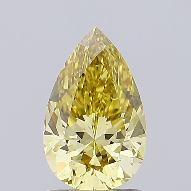 1.07 Carat Pear Shaped, Excellent Cut, VVS2 Clarity, IGI Certified Lab Grown Diamond