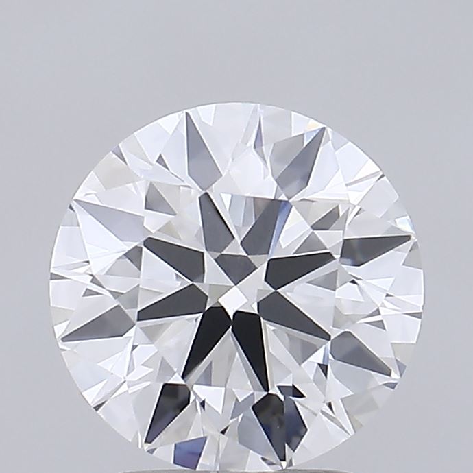2.48 Carat Round Shaped, Ideal Cut, D Color, VVS2 Clarity, IGI Certified Lab Grown Diamond