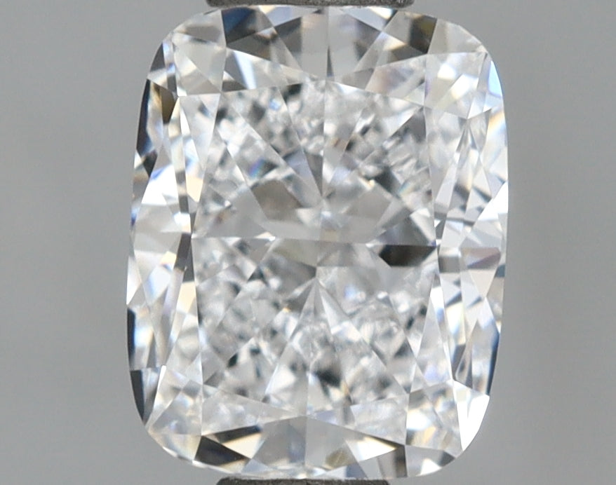 1.12 Carat Cushion Shaped, Excellent Cut, D Color, VVS2 Clarity, IGI Certified Lab Grown Diamond