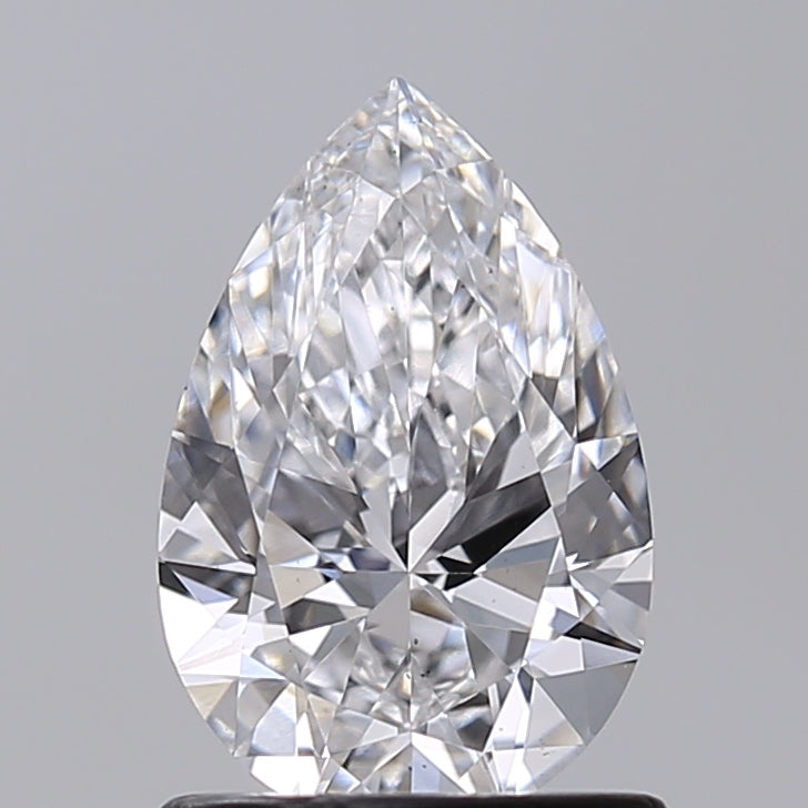 1.01 Carat Pear Shaped, Excellent Cut, D Color, VS1 Clarity, IGI Certified Lab Grown Diamond