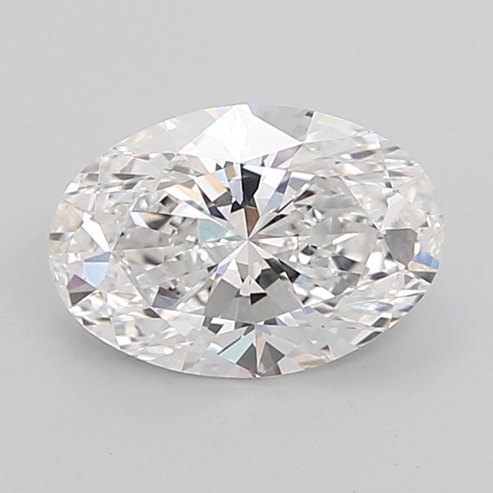 3.08 Carat Oval Shaped, Excellent Cut, E Color, VVS2 Clarity, IGI Certified Lab Grown Diamond