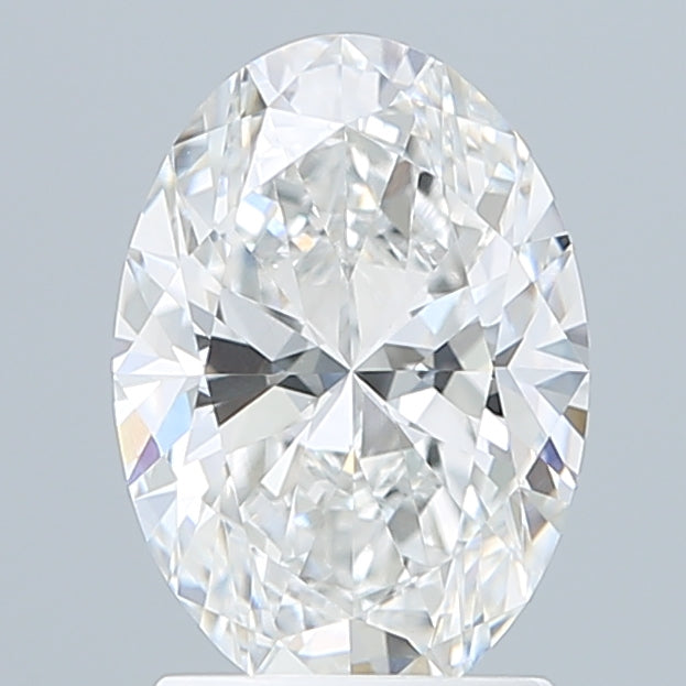 2.01 Carat Oval Shaped, Ideal Cut, F Color, VVS2 Clarity, IGI Certified Lab Grown Diamond