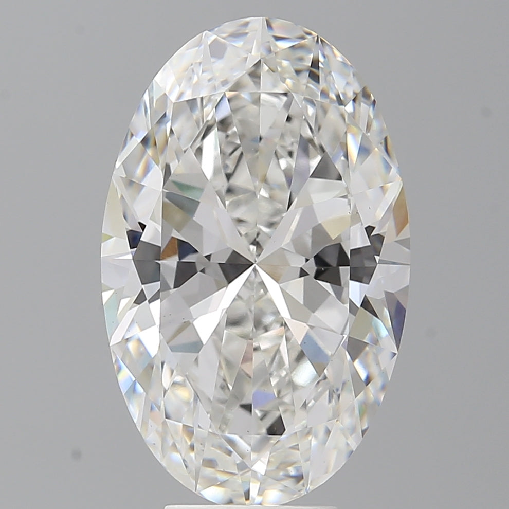 7.10 Carat Oval Shaped, Ideal Cut, E Color, VVS2 Clarity, IGI Certified Lab Grown Diamond
