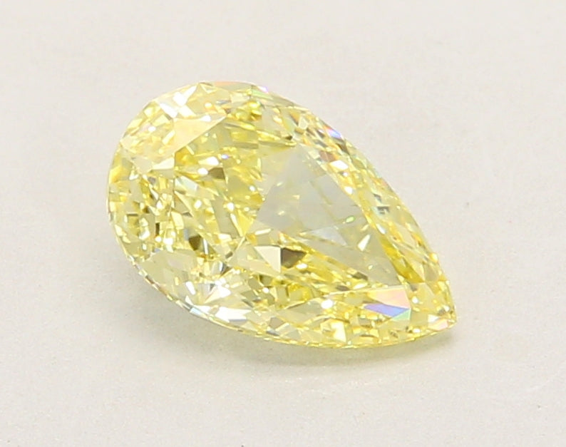 1.26 Carat Pear Shaped, Ideal Cut, VVS2 Clarity, IGI Certified Lab Grown Diamond