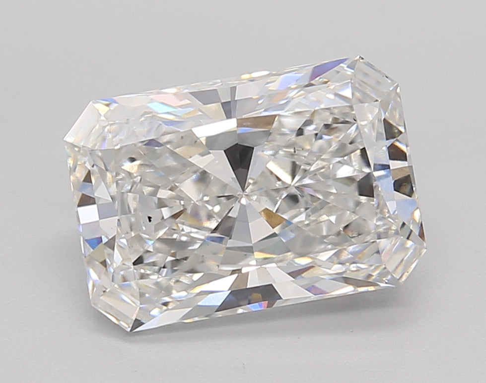 3.01 Carat Radiant Shaped, Excellent Cut, E Color, VS1 Clarity, IGI Certified Lab Grown Diamond