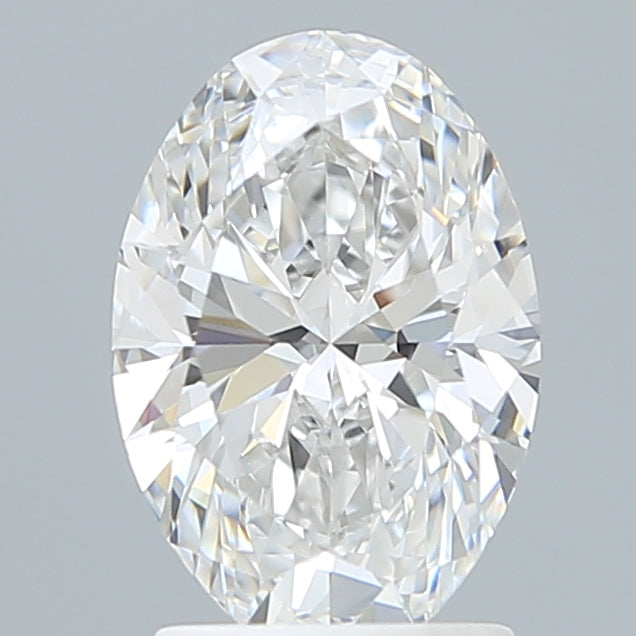 2.07 Carat Oval Shaped, Ideal Cut, D Color, VVS2 Clarity, IGI Certified Lab Grown Diamond