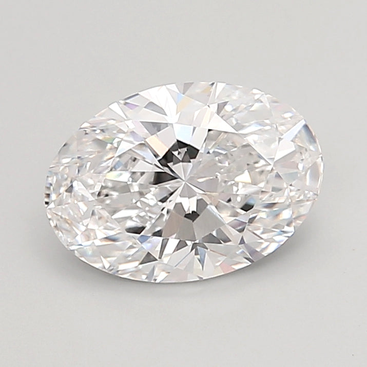 4.02 Carat Oval Shaped, Ideal Cut, E Color, VVS2 Clarity, IGI Certified Lab Grown Diamond