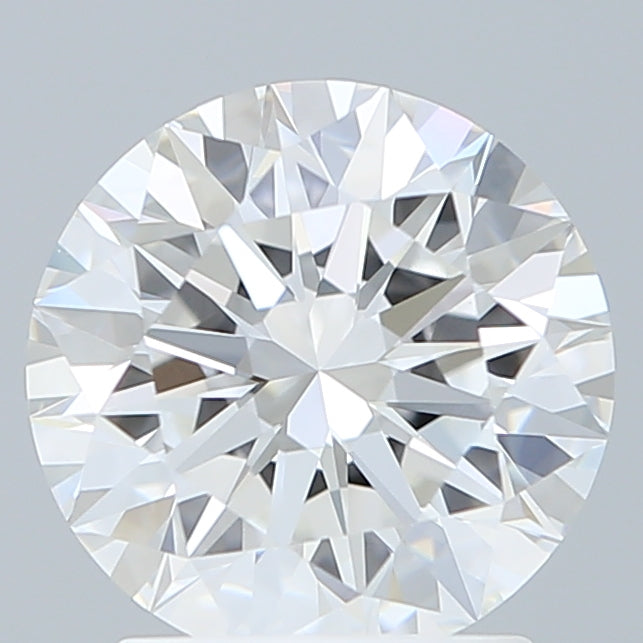 2.10 Carat Round Shaped, Ideal Cut, E Color, VVS1 Clarity, IGI Certified Lab Grown Diamond