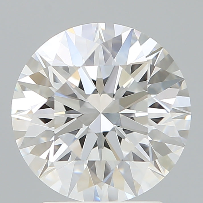 2.60 Carat Round Shaped, Ideal Cut, D Color, VVS2 Clarity, IGI Certified Lab Grown Diamond