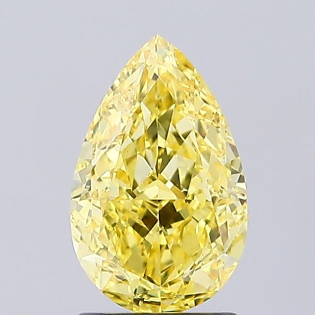 1.74 Carat Pear Shaped, Excellent Cut, VS1 Clarity, IGI Certified Lab Grown Diamond