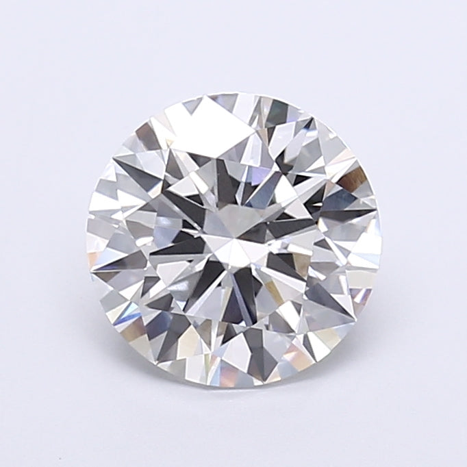 4.04 Carat Round Shaped, Ideal Cut, E Color, VVS2 Clarity, IGI Certified Lab Grown Diamond