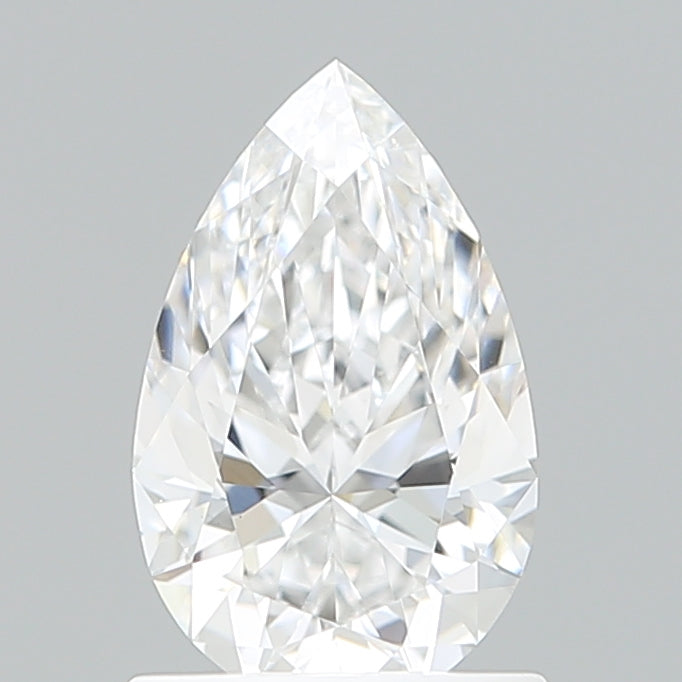 1.09 Carat Pear Shaped, Ideal Cut, D Color, VVS2 Clarity, IGI Certified Lab Grown Diamond