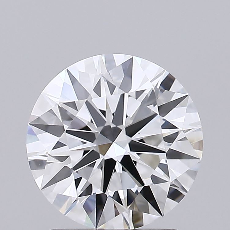 1.51 Carat Round Shaped, Ideal Cut, D Color, VVS2 Clarity, IGI Certified Lab Grown Diamond