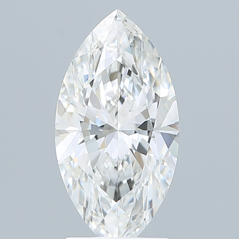 2.22 Carat Marquise Shaped, Ideal Cut, F Color, VVS2 Clarity, IGI Certified Lab Grown Diamond