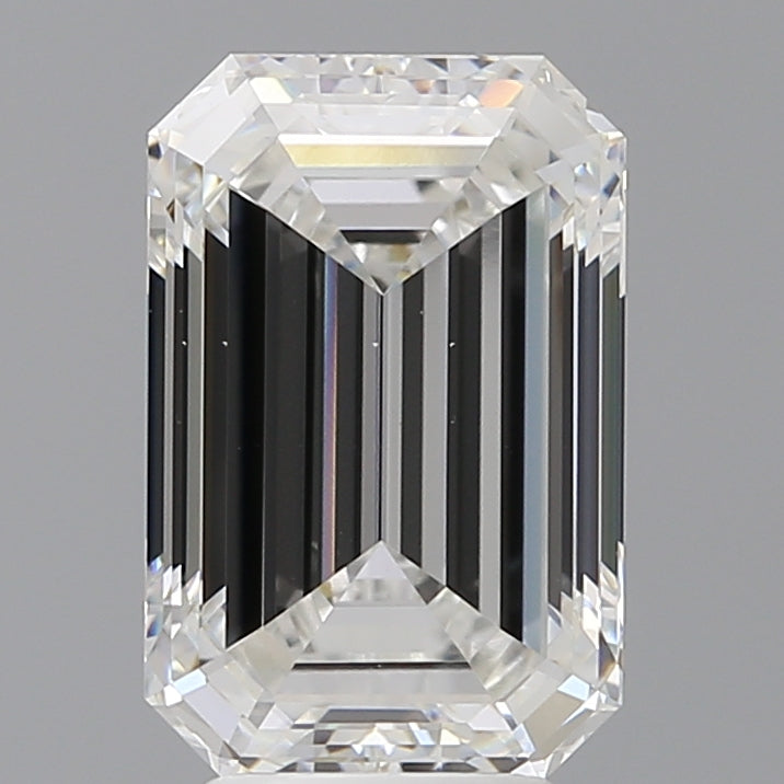 4.58 Carat Emerald Shaped, Ideal Cut, E Color, VS1 Clarity, IGI Certified Lab Grown Diamond