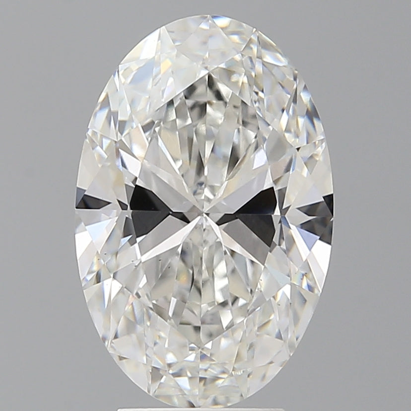 4.58 Carat Oval Shaped, Ideal Cut, E Color, VS2 Clarity, IGI Certified Lab Grown Diamond
