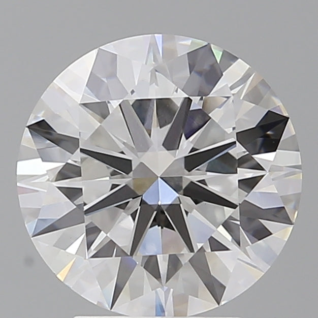3.58 Carat Round Shaped, Ideal Cut, F Color, VVS2 Clarity, IGI Certified Lab Grown Diamond