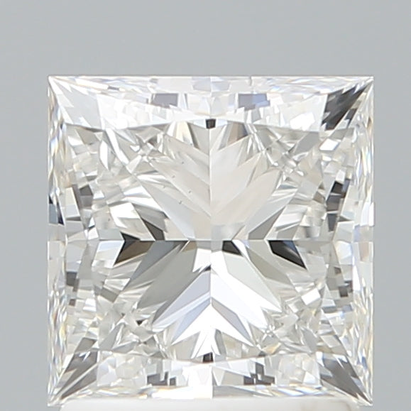 1.71 Carat Princess Shaped, Ideal Cut, F Color, VS1 Clarity, IGI Certified Lab Grown Diamond