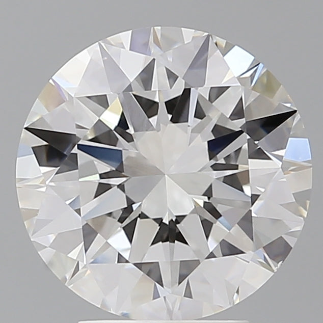 4.01 Carat Round Shaped, Excellent Cut, E Color, VS1 Clarity, IGI Certified Lab Grown Diamond