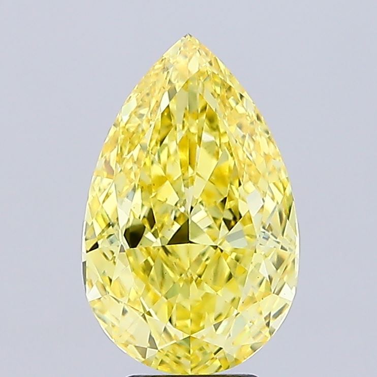 5.01 Carat Pear Shaped, Ideal Cut, VS1 Clarity, IGI Certified Lab Grown Diamond