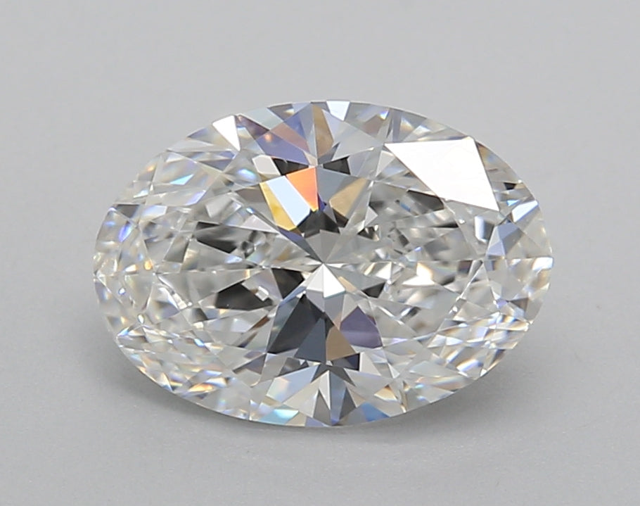 2.02 Carat Oval Shaped, Excellent Cut, E Color, VVS2 Clarity, IGI Certified Lab Grown Diamond