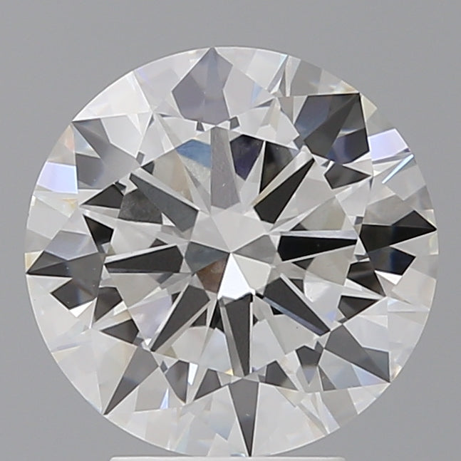 4.02 Carat Round Shaped, Excellent Cut, F Color, VVS2 Clarity, IGI Certified Lab Grown Diamond