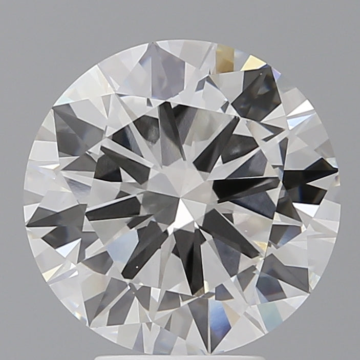 5.01 Carat Round Shaped, Excellent Cut, F Color, VVS2 Clarity, IGI Certified Lab Grown Diamond