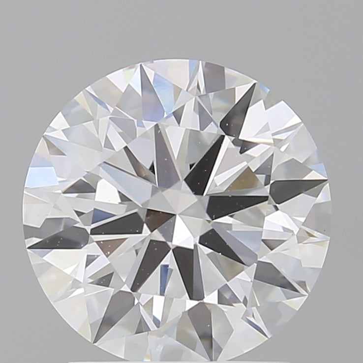 2.00 Carat Round Shaped, Ideal Cut, F Color, VVS2 Clarity, IGI Certified Lab Grown Diamond