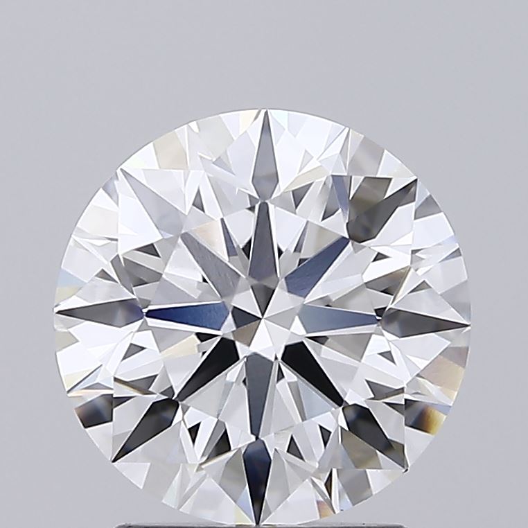 2.26 Carat Round Shaped, Ideal Cut, E Color, VVS2 Clarity, IGI Certified Lab Grown Diamond