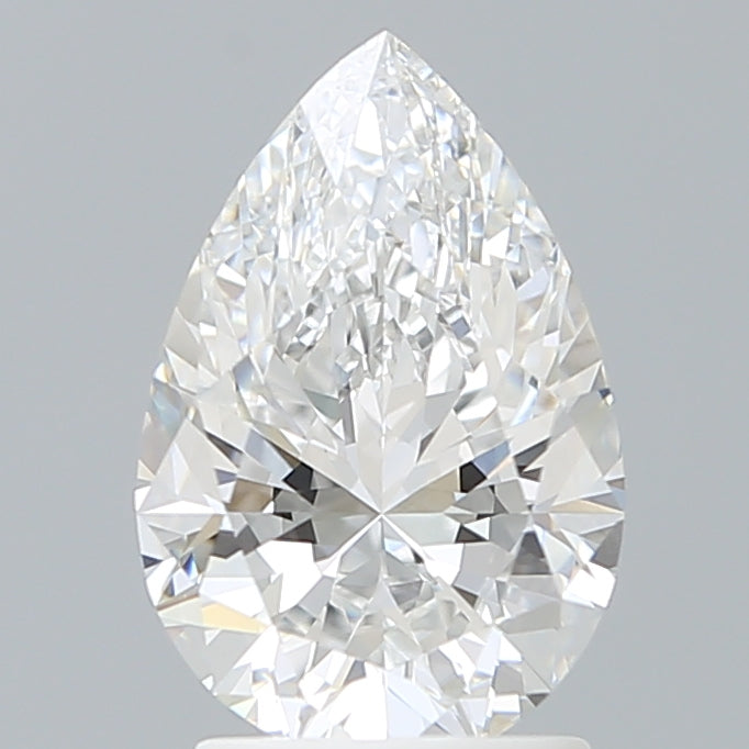2.18 Carat Pear Shaped, Excellent Cut, E Color, VVS2 Clarity, IGI Certified Lab Grown Diamond