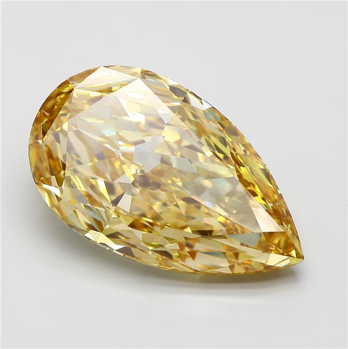 18.10 Carat Pear Shaped, Ideal Cut, VVS2 Clarity, IGI Certified Lab Grown Diamond