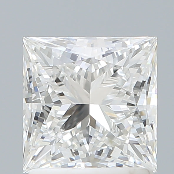 1.60 Carat Princess Shaped, Ideal Cut, E Color, VVS1 Clarity, IGI Certified Lab Grown Diamond