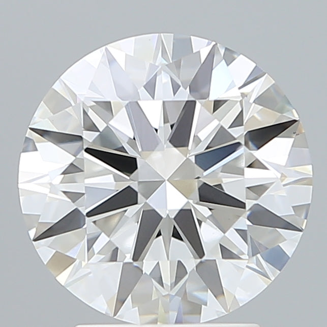 3.10 Carat Round Shaped, Ideal Cut, E Color, VVS2 Clarity, IGI Certified Lab Grown Diamond