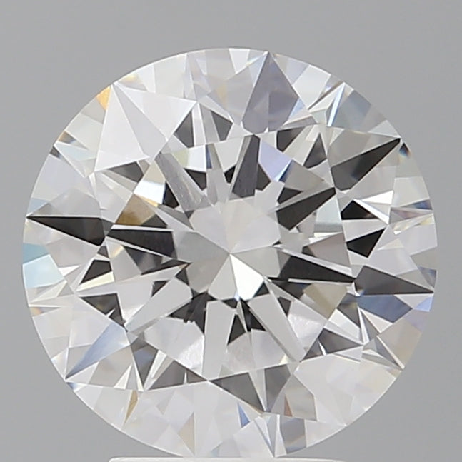 4.03 Carat Round Shaped, Excellent Cut, E Color, VVS2 Clarity, IGI Certified Lab Grown Diamond