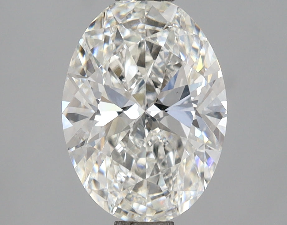 2.02 Carat Oval Shaped, Ideal Cut, F Color, VS1 Clarity, IGI Certified Lab Grown Diamond