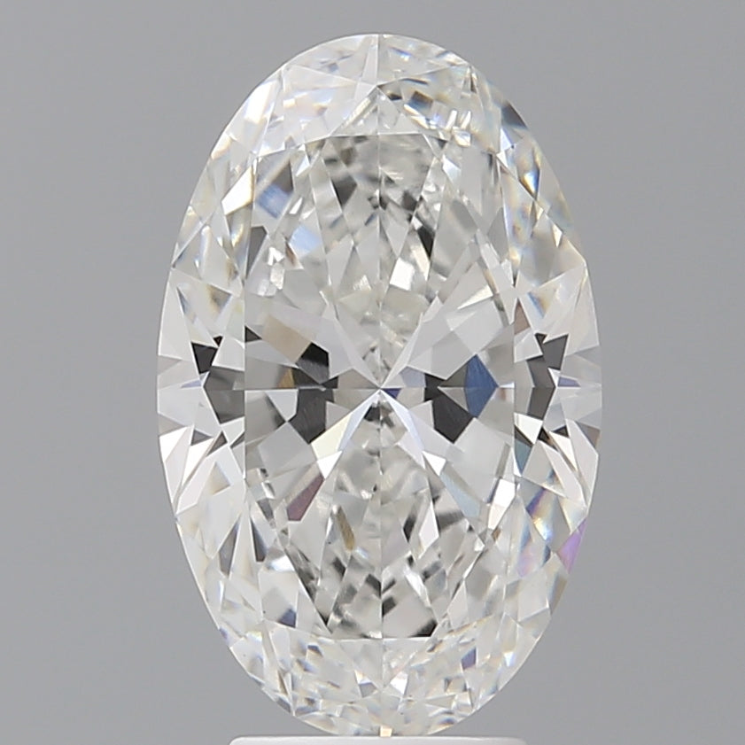 4.59 Carat Oval Shaped, Ideal Cut, E Color, VVS2 Clarity, IGI Certified Lab Grown Diamond