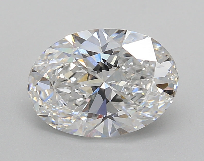 2.00 Carat Oval Shaped, Excellent Cut, E Color, VVS2 Clarity, IGI Certified Lab Grown Diamond