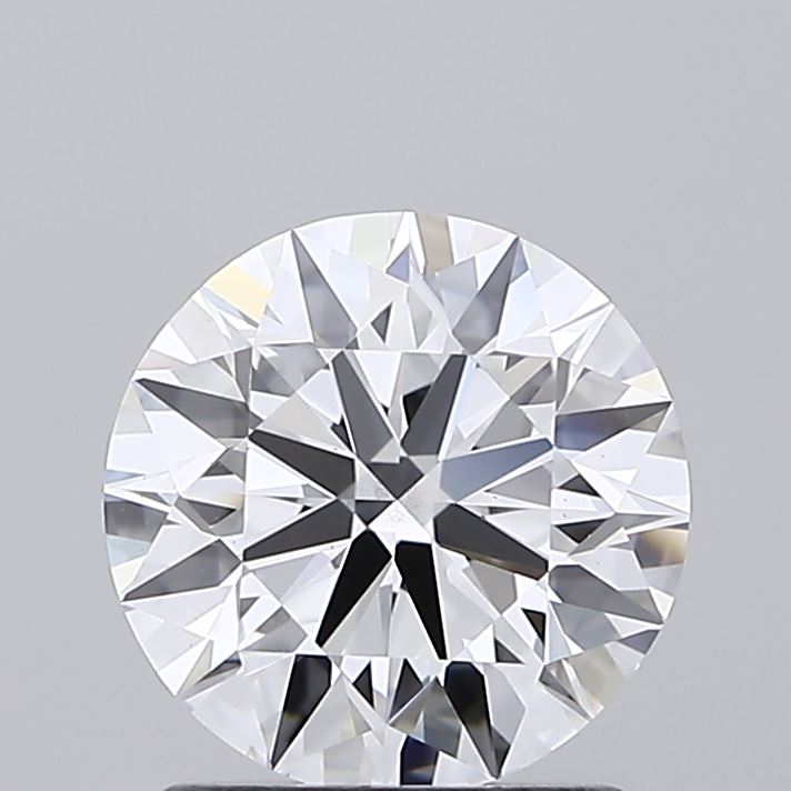 1.52 Carat Round Shaped, Ideal Cut, D Color, VS2 Clarity, IGI Certified Lab Grown Diamond