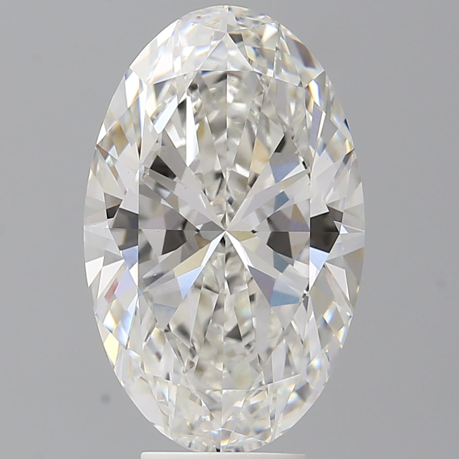 6.52 Carat Oval Shaped, Ideal Cut, F Color, VVS2 Clarity, IGI Certified Lab Grown Diamond