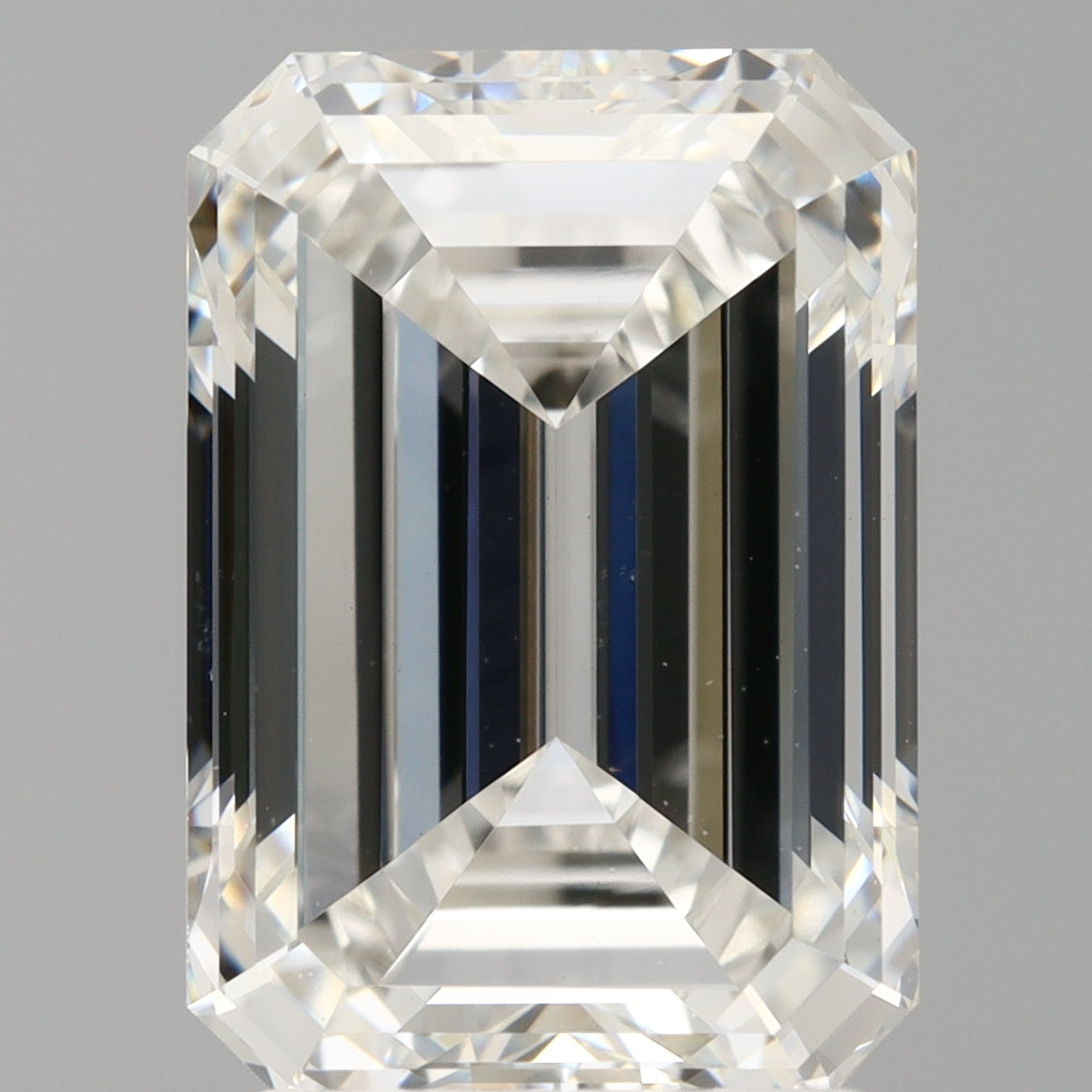 3.01 Carat Emerald Shaped, Ideal Cut, F Color, VVS2 Clarity, IGI Certified Lab Grown Diamond
