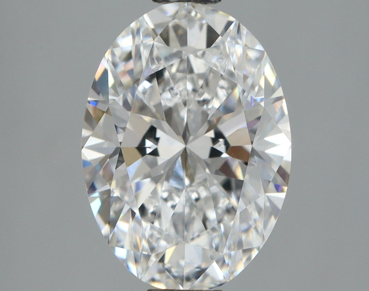 2.02 Carat Oval Shaped, Ideal Cut, D Color, VVS1 Clarity, IGI Certified Lab Grown Diamond