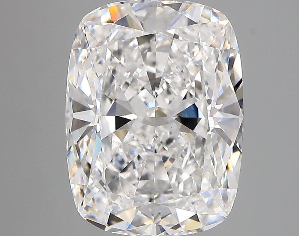 4.17 Carat Cushion Shaped, Very Good Cut, D Color, VS1 Clarity, IGI Certified Lab Grown Diamond