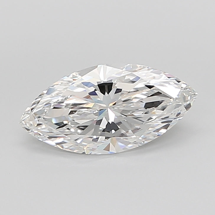 4.02 Carat Marquise Shaped, Ideal Cut, E Color, VVS2 Clarity, IGI Certified Lab Grown Diamond